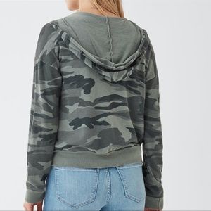 Splendid Camo Zip Up